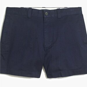 J. Crew 5” Men's Navy Chino Shorts